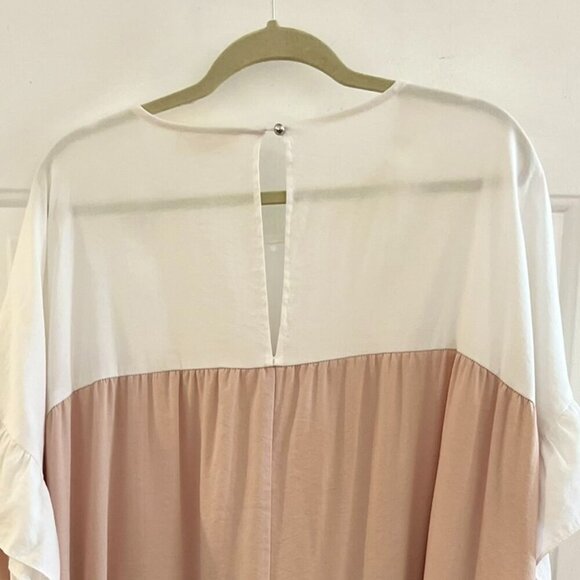 Haptics By Holly Harper Plus-Size Muti-Tiered Lagoon-Look Dress Sz XXL - Picture 6 of 9